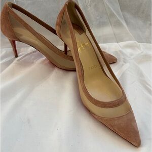 Christian Louboutin size 36.5 Galativi 70 Veau Velours. Very gently used.